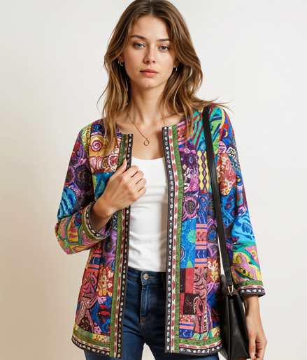 Lois | Lange Dames Jas met Elegante Pasvorm voor Elke Gelegenheid