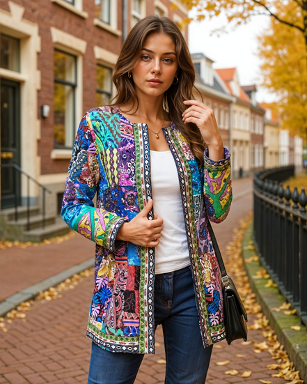 Lois | Lange Dames Jas met Elegante Pasvorm voor Elke Gelegenheid