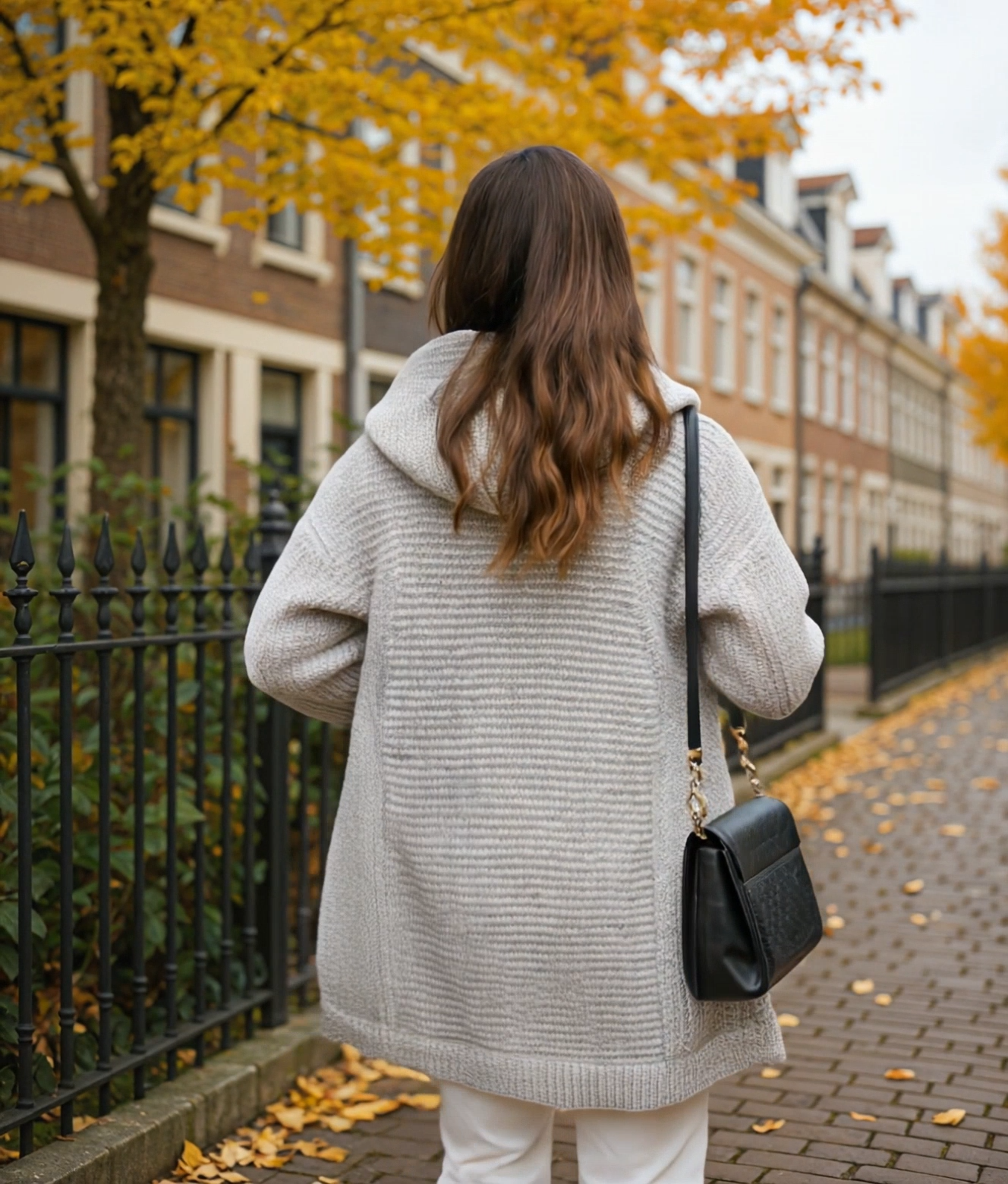Aafke | Stijlvolle Lange Gebreide Cardigan Dames voor Comfort en Elegantie