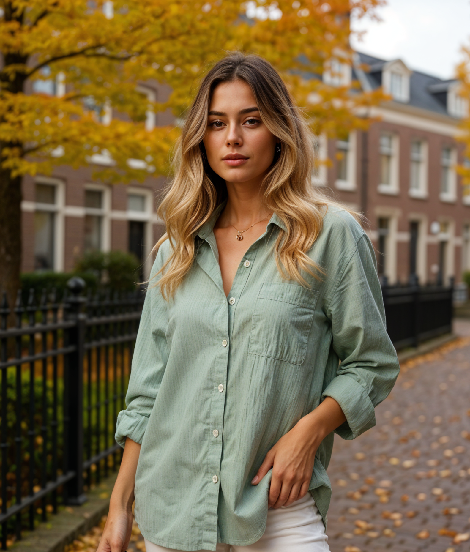 Aivy | Luchtige Zomer Blouse Dames met Vrolijke Kleuren en Comfortabele Pasvorm