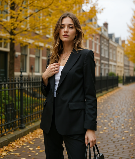 Amélie | Stijlvolle Damesblazer voor Professionele en Casual Kleding