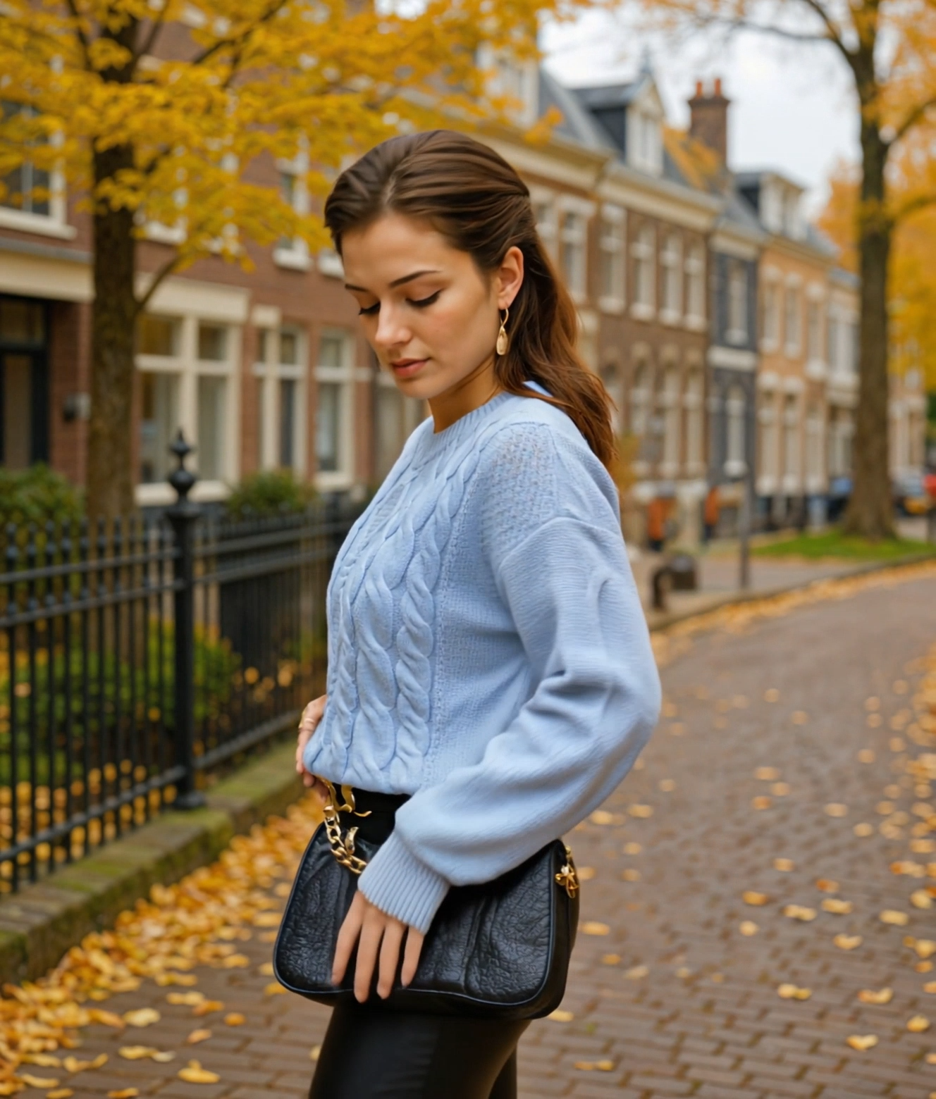 Anoukine | Tijdloze Kabelgebreide Trui voor Dames