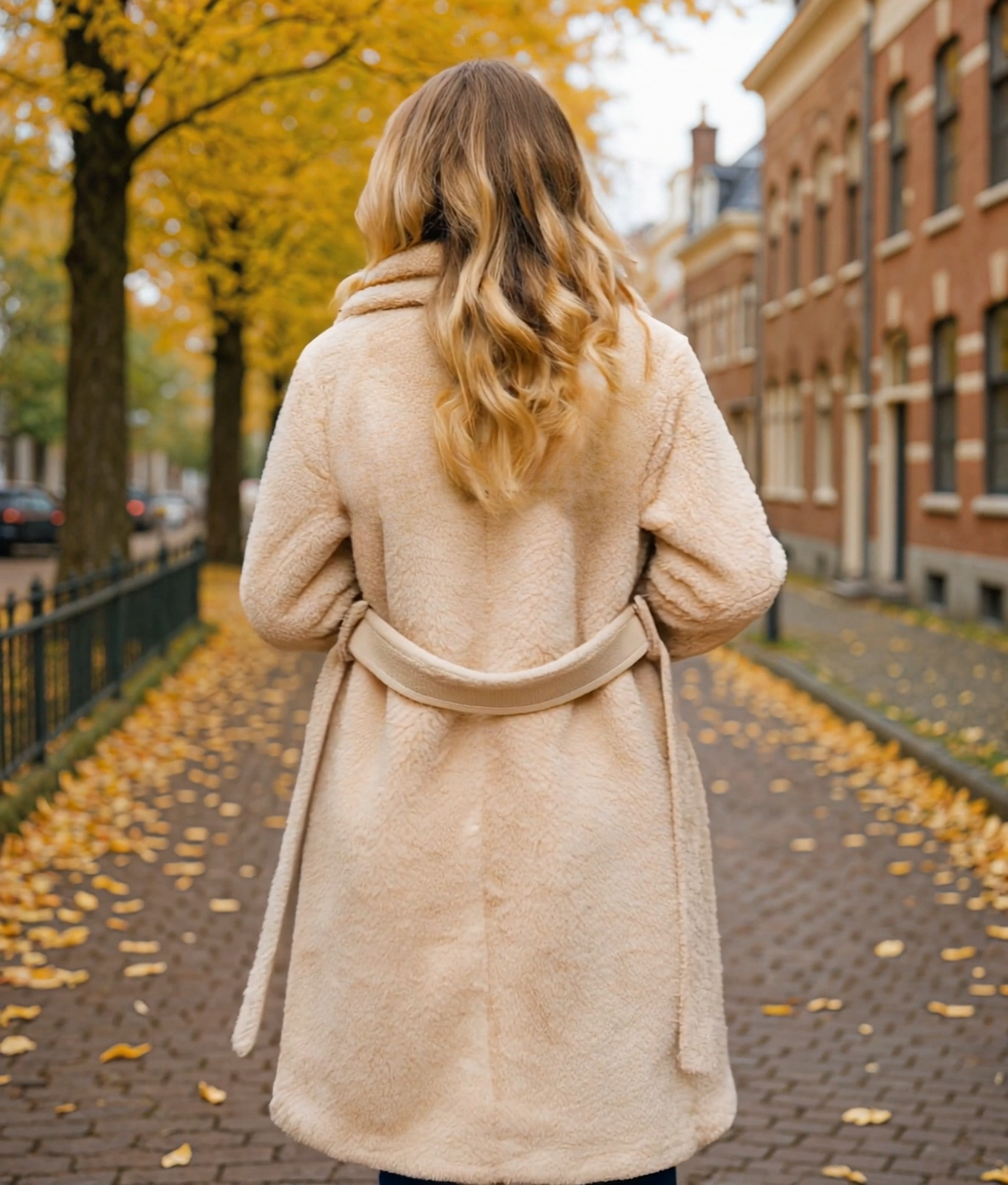 Clarine | Lange Dames Jas Winter met Oversized Fit en Reverskraag