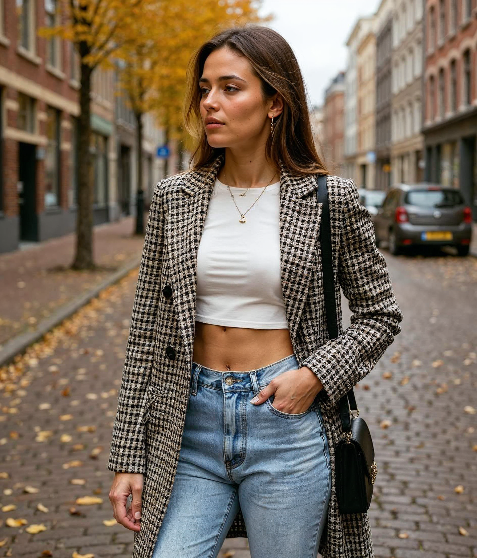 Danique l Zwarte Dames Blazer met Klassiek Ontwerp – Perfect voor Zakelijke en Formele Gelegenheden