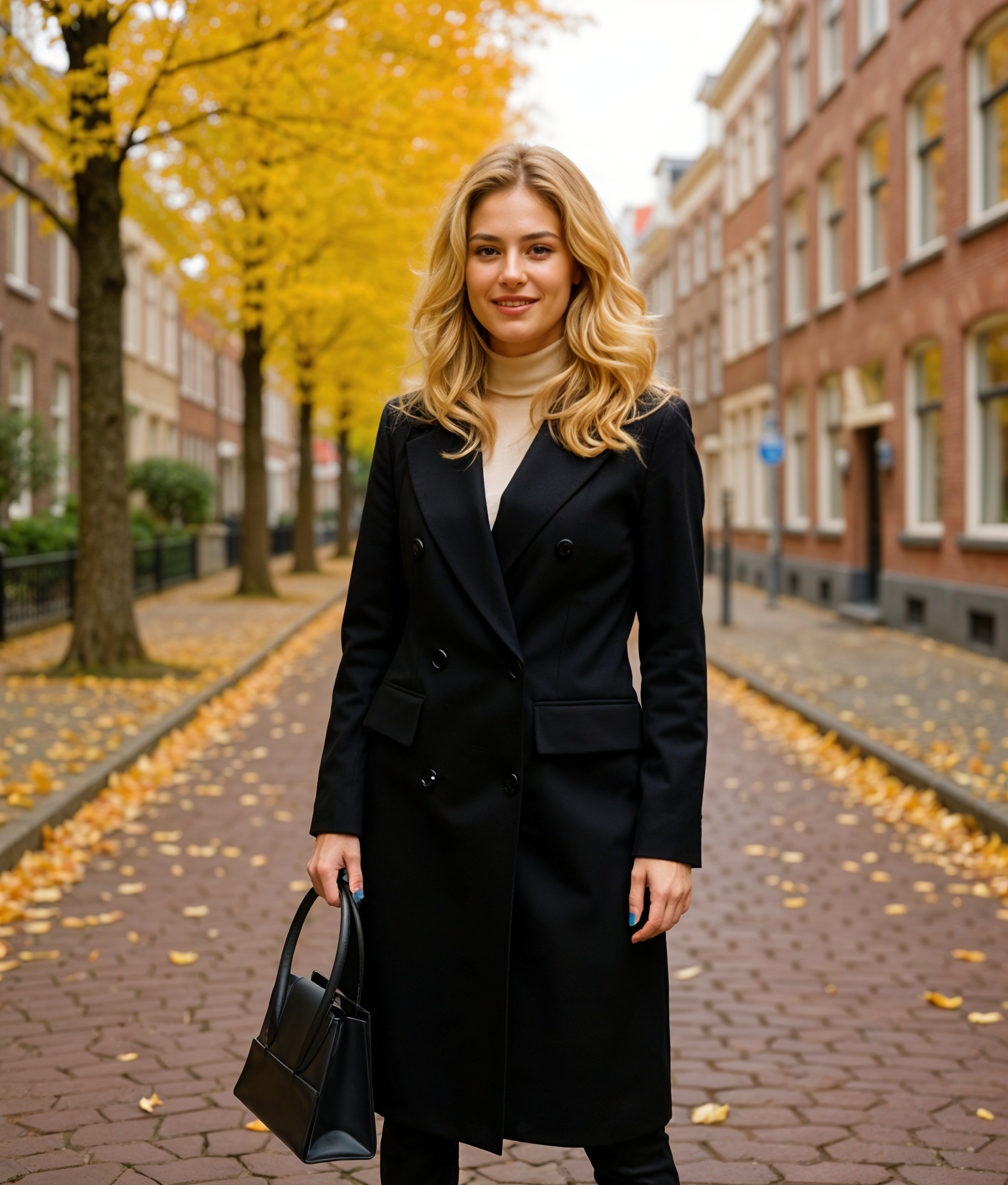 Danique | Tijdloze Dames Trenchcoat met Dubbele Rij voor Elegante Stijl