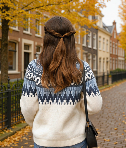 Diever | Tijdloze Fair Isle Dames Trui voor Comfort en Stijl