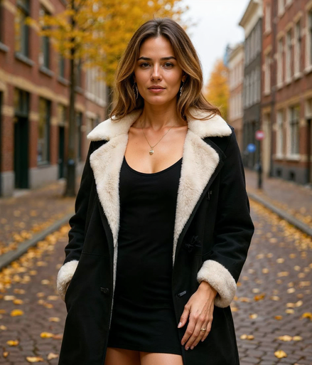 Edda l Lange Winterjas Dames met Capuchon – Gewatteerde Jas in Diverse Kleuren voor Extra Warmte en Comfort