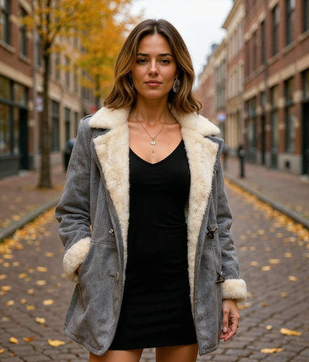 Edda l Lange Winterjas Dames met Capuchon – Gewatteerde Jas in Diverse Kleuren voor Extra Warmte en Comfort