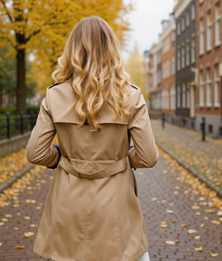 Elvy | Tijdloze Trenchcoat Dames voor Elegante en Veelzijdige Stijl