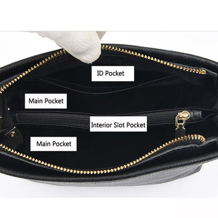 Emma | Stijlvolle Leren Schoudertas Dames voor Elke Gelegenheid 8