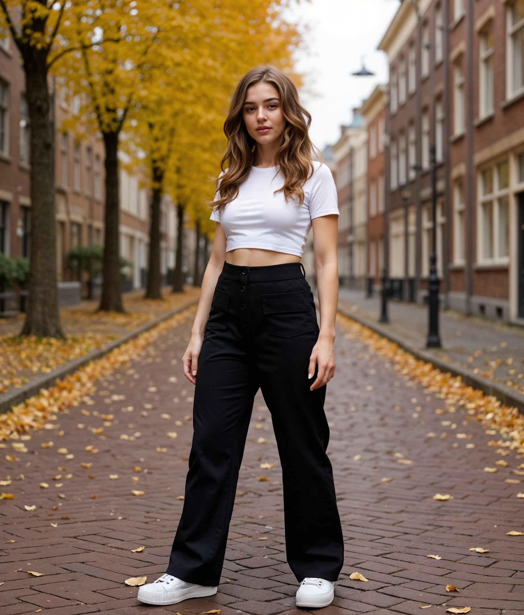 Fenieke | Stijlvolle Hoge Taille Broek Dames Voor Comfort En Elegantie