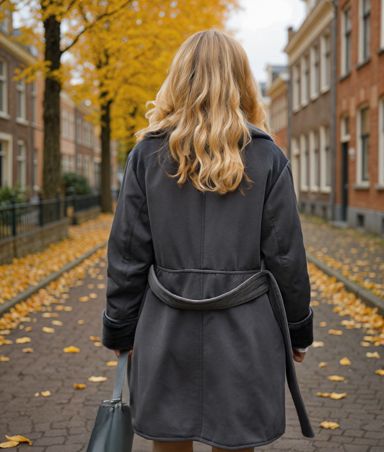 Godelieve | Elegante Plus-Size Dames Winterjas met Pluche Voering