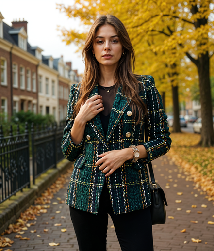 Jolie | Elegante Zomerblazer voor Dames - Stijlvolle, Professionele Look