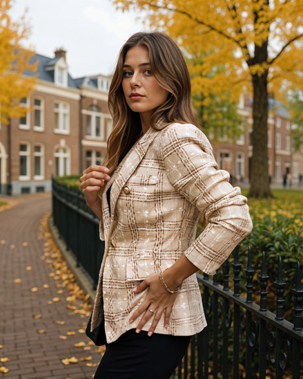 Jolie | Elegante Zomerblazer voor Dames - Stijlvolle, Professionele Look