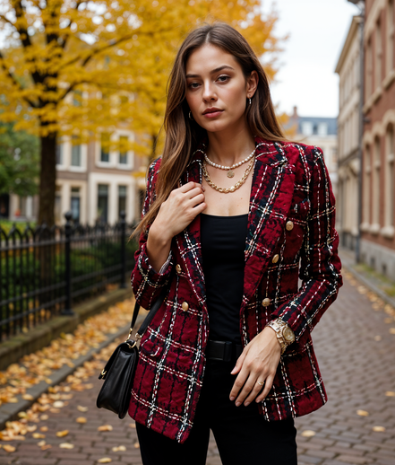 Jolie | Elegante Zomerblazer voor Dames - Stijlvolle, Professionele Look