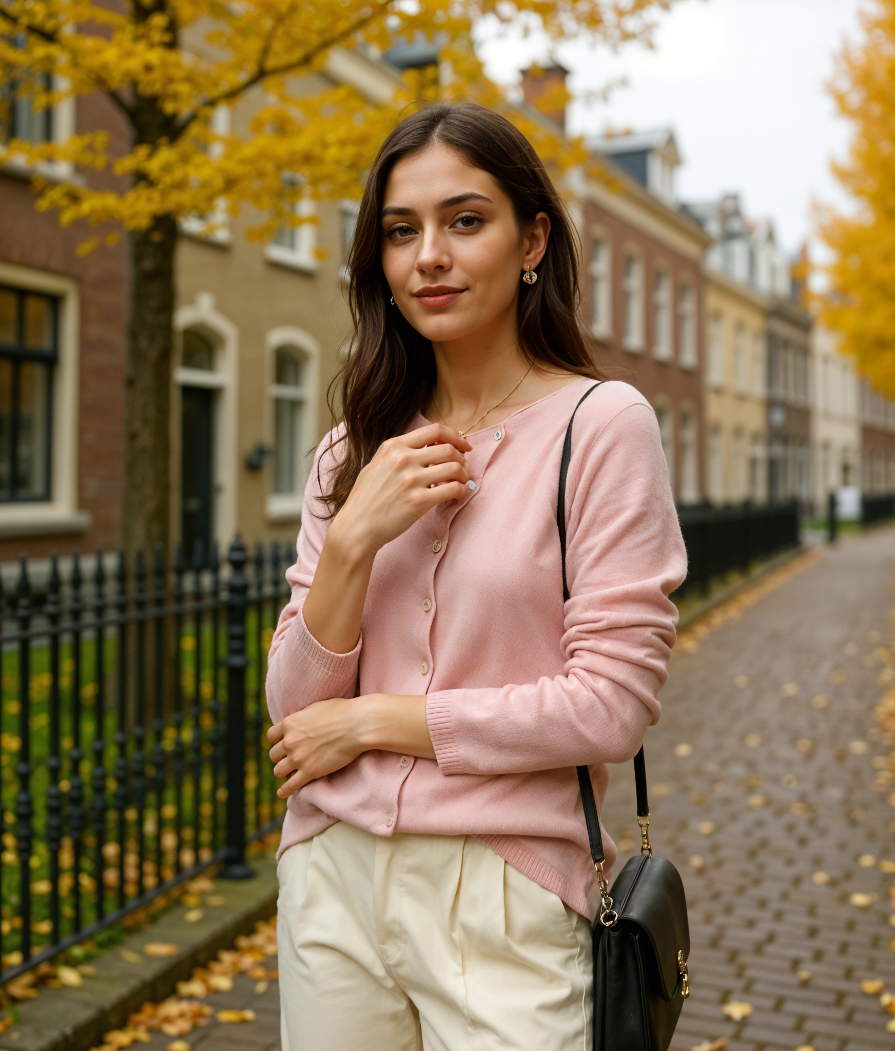 Jolijn | Modieuze Asymmetrische Cardigan Dames voor Casual en Formele Stijl