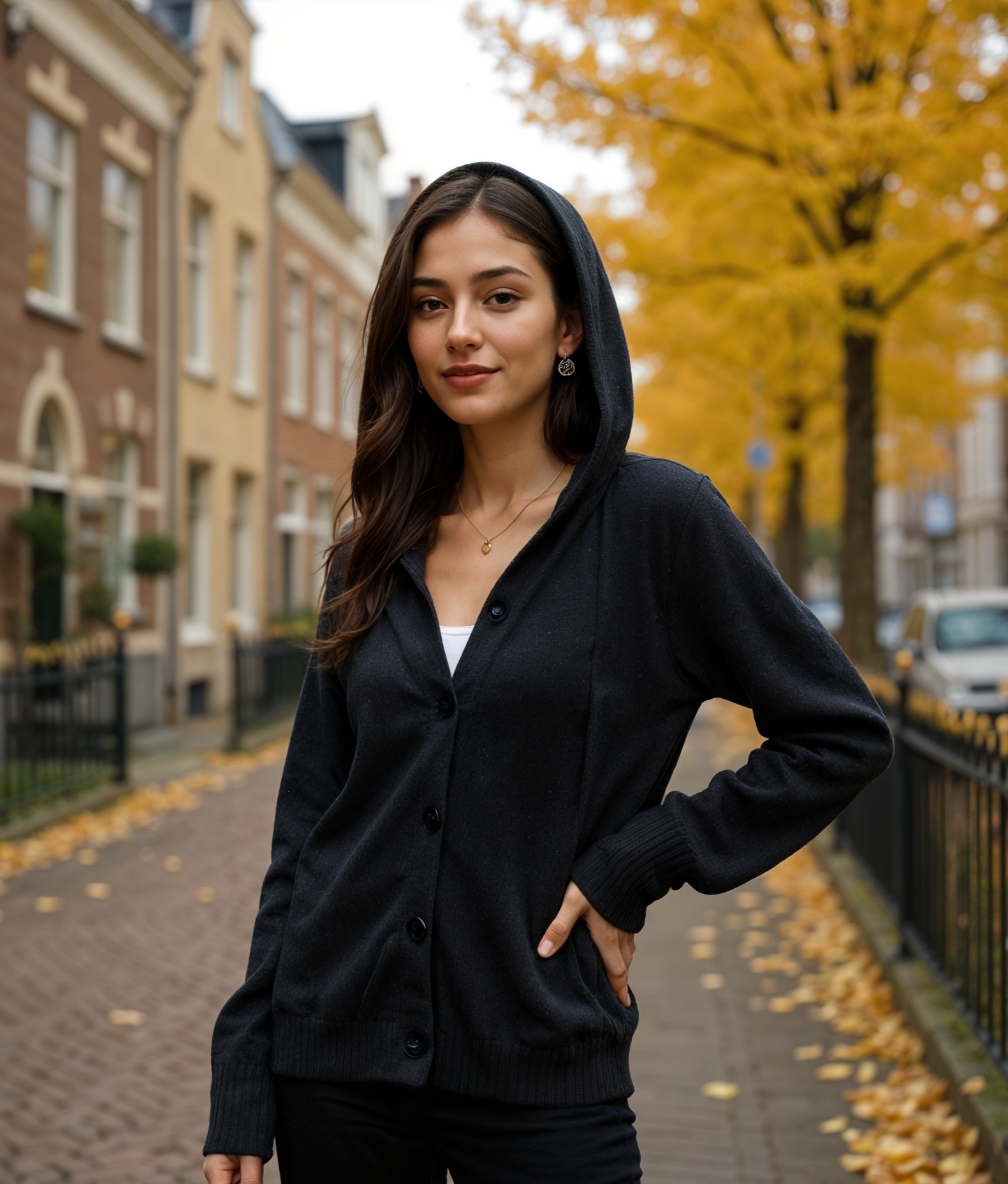 Laurien | Comfortabele Gebreide Cardigan voor Dames met Knoopsluiting