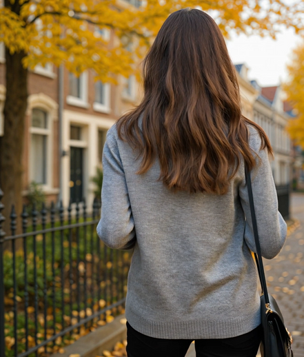 Laurien | Comfortabele Gebreide Cardigan voor Dames met Knoopsluiting