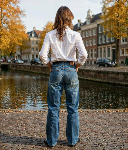 Lieka l Elegante Zomerbroek Dames - Lichtblauw, Grijs, Comfortabele Pasvorm voor Formele en Casual Gelegenheden