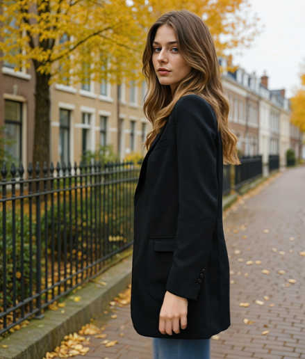 Lotta | Stijlvolle Lange Blazer Dames voor Elke Gelegenheid