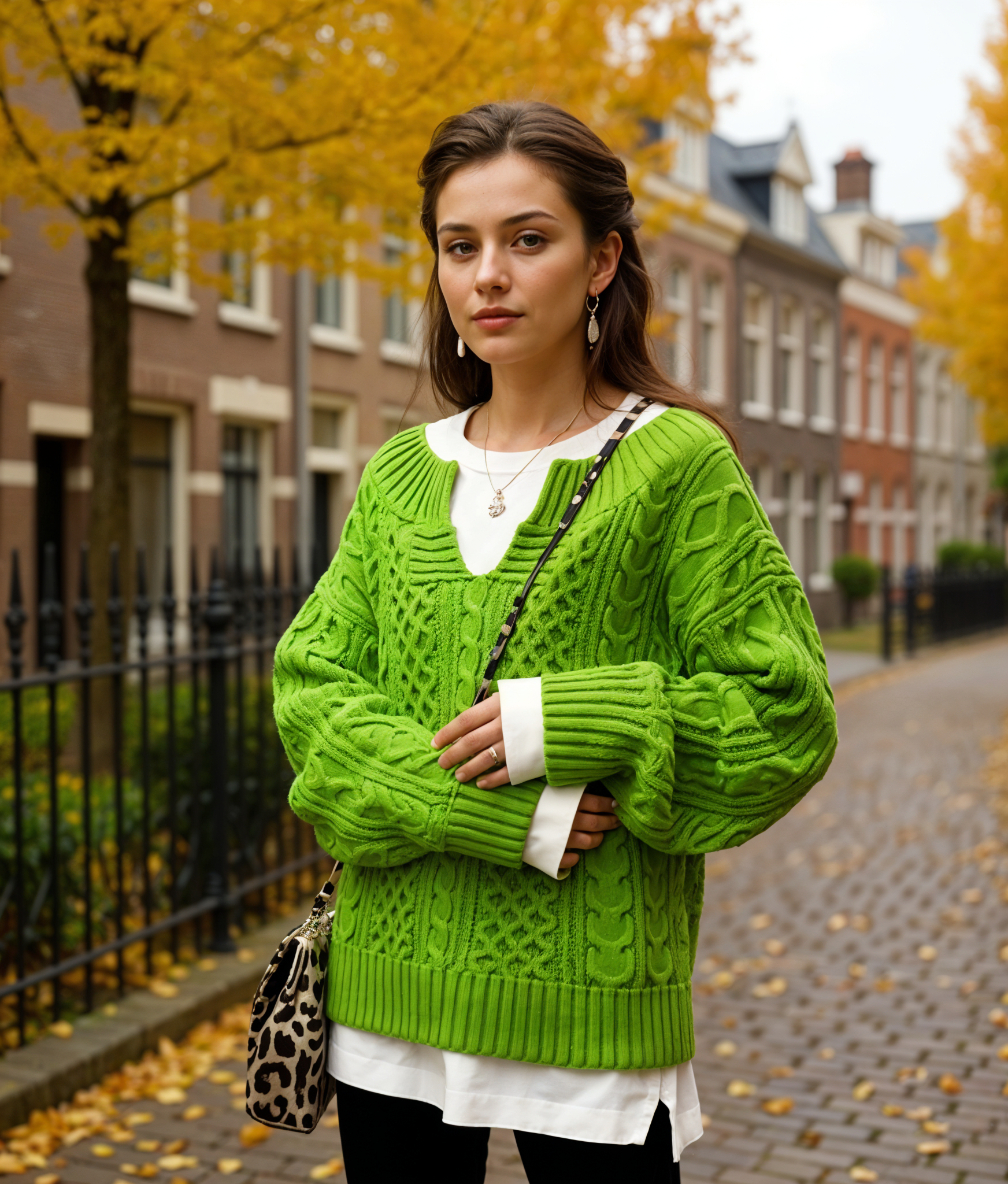 Lyra | Trendy Oversized Gebreide Trui Dames voor Casual Chic Look