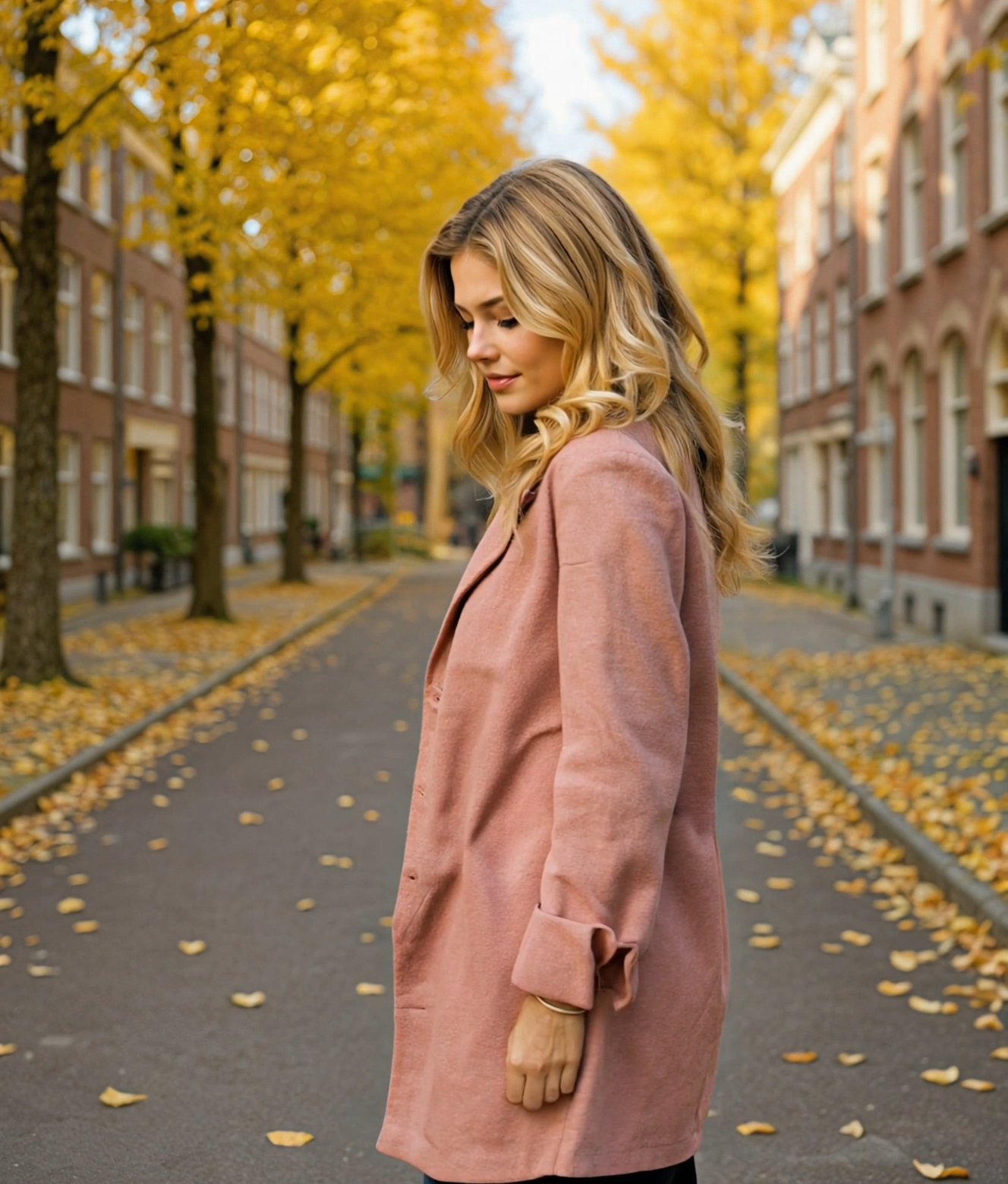 Lysanne | Tijdloze Lange Dames Jas voor de Winter met Revers