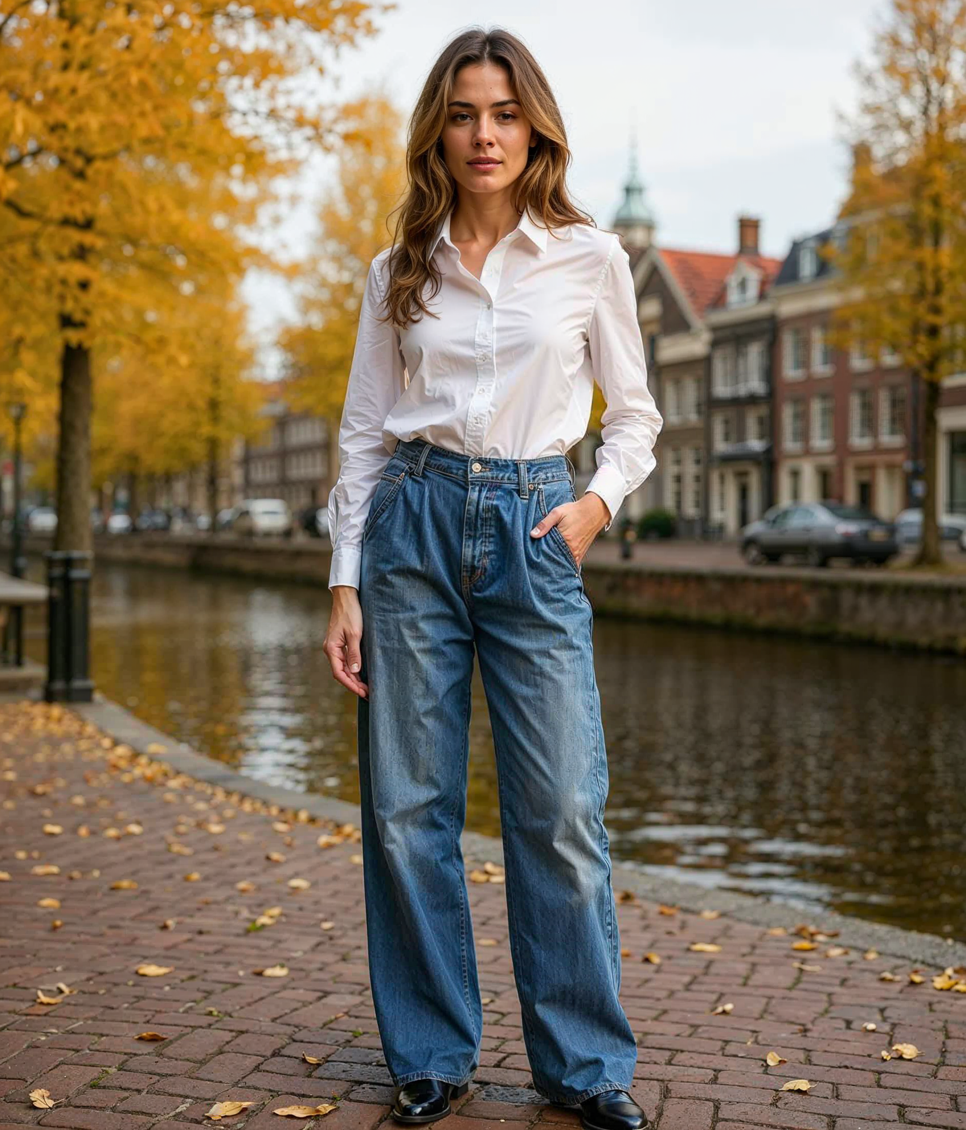 Marije l Comfortabele Zomer Spijkerbroek Dames - Losse Pasvorm, Casual en Stijlvol, Ideaal voor Dagelijks Gebruik