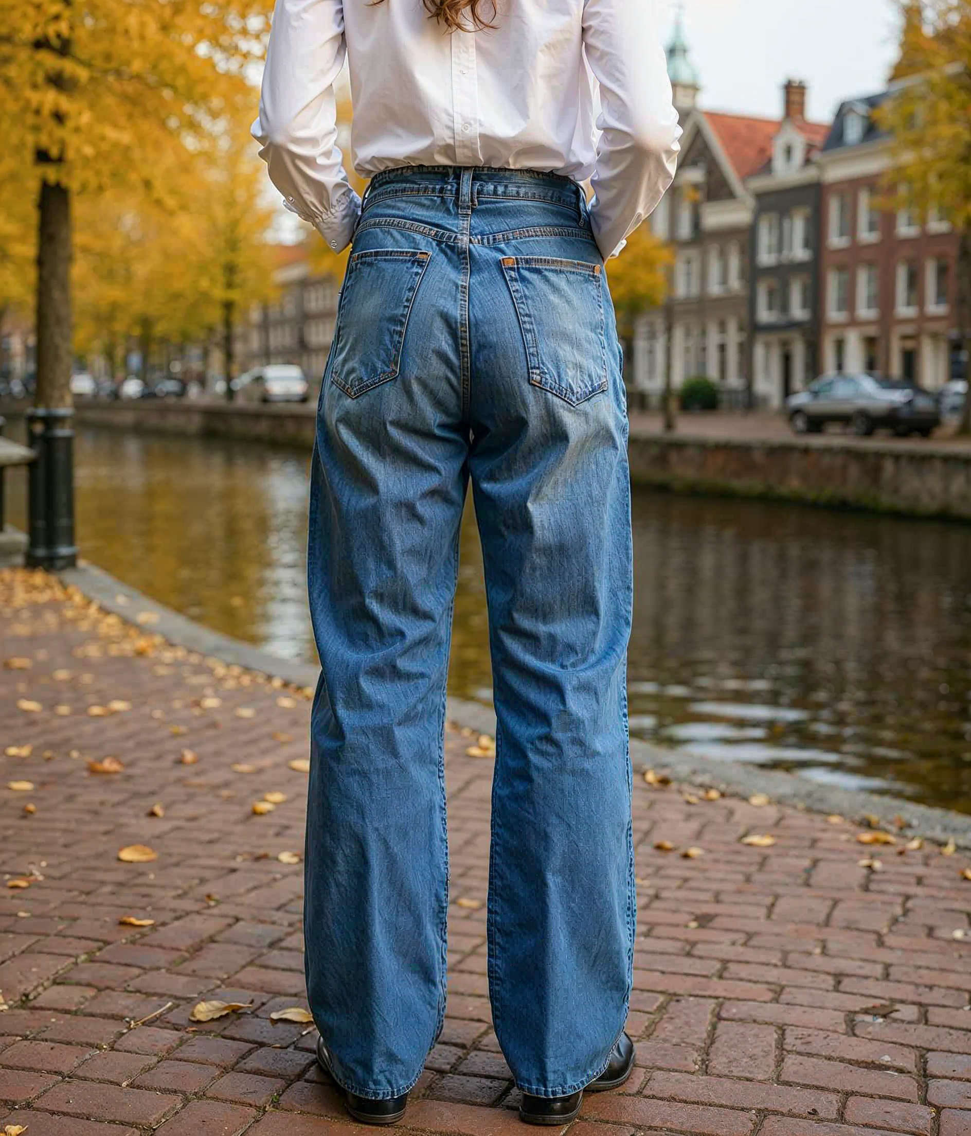 Marije l Comfortabele Zomer Spijkerbroek Dames - Losse Pasvorm, Casual en Stijlvol, Ideaal voor Dagelijks Gebruik