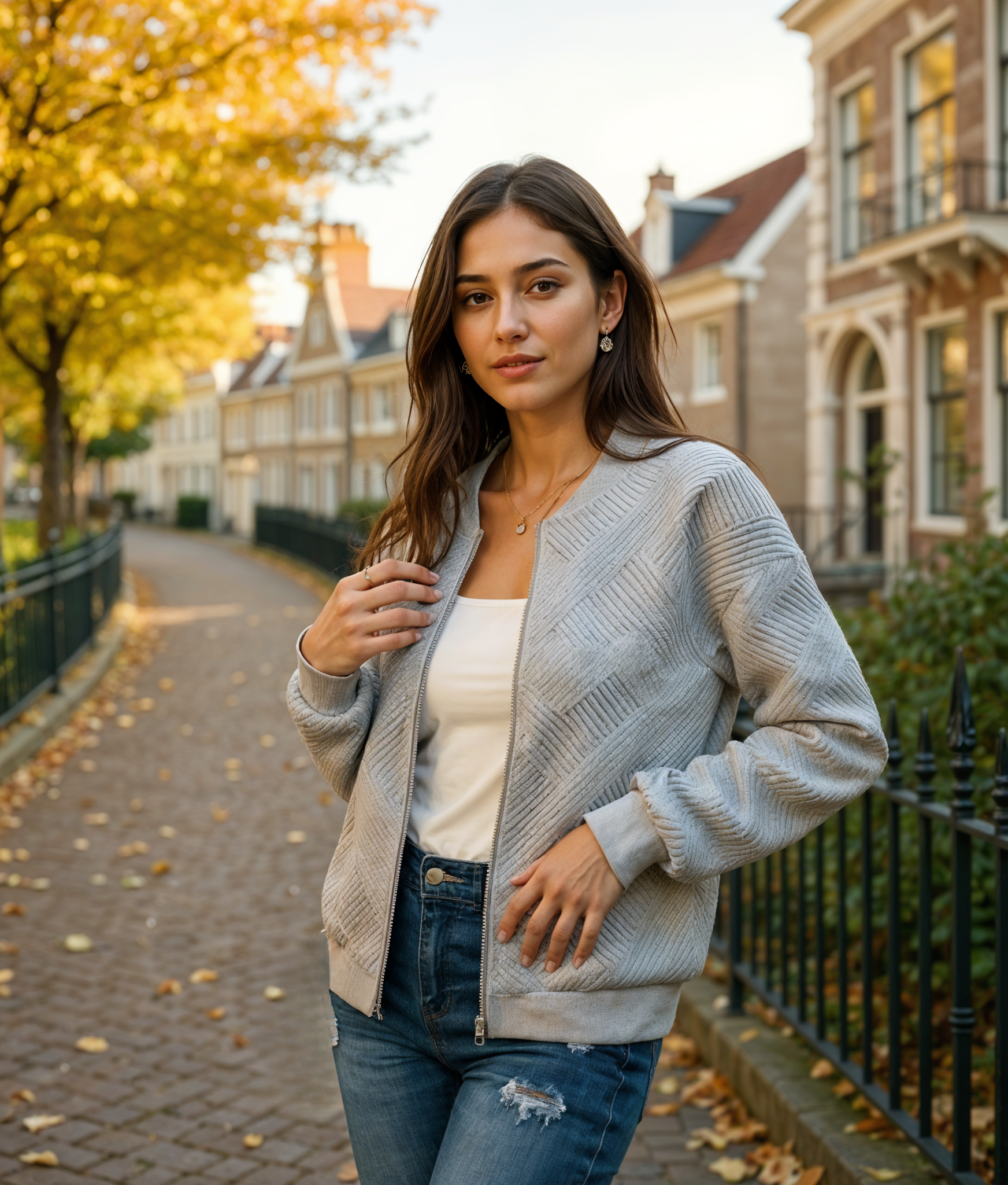 Marijn | Stijlvolle Dames Cardigan Met Ritssluiting Voor Elke Gelegenheid