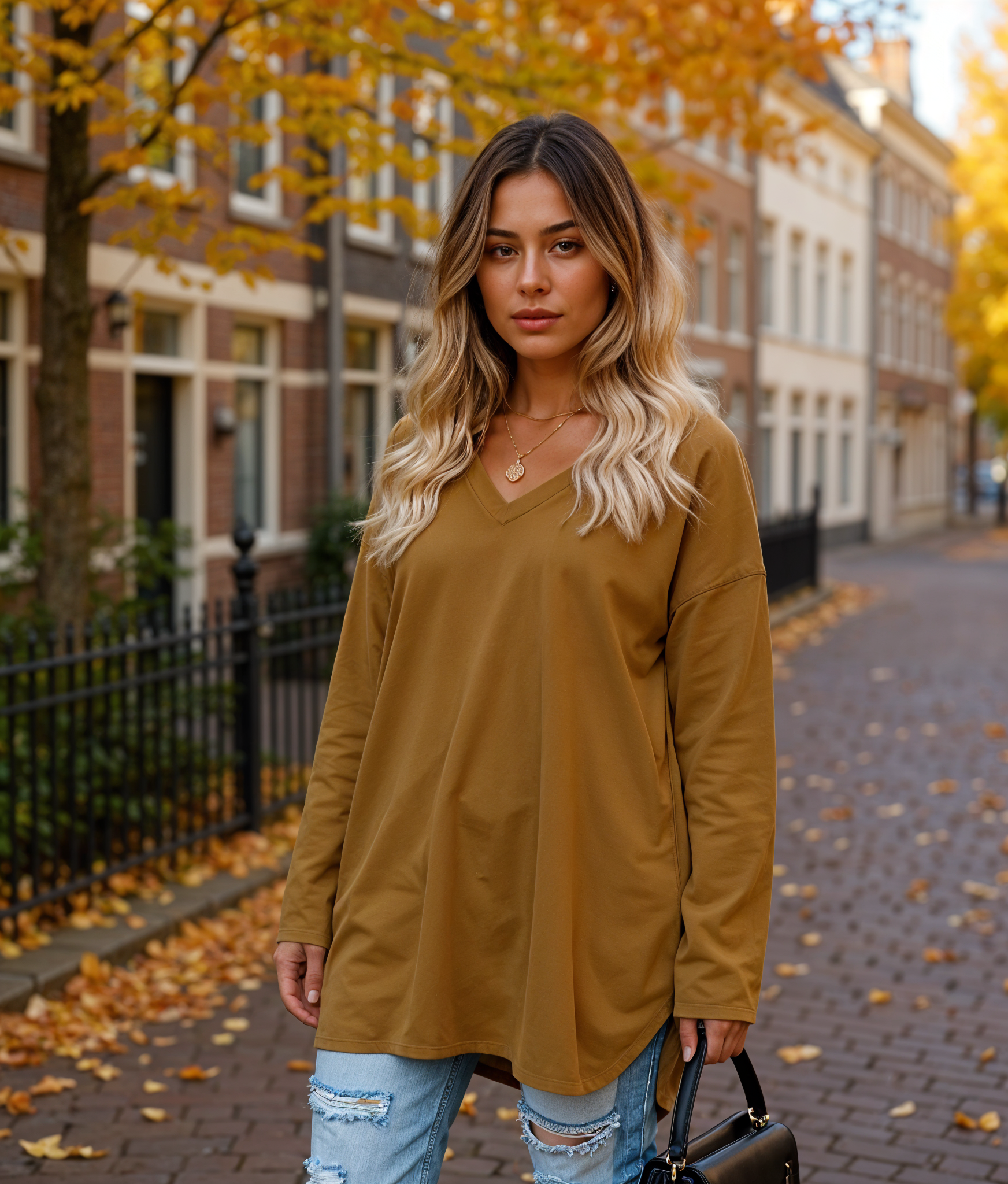 Nayla | Elegante Blouse Dames met Lange Mouwen voor Elke Gelegenheid