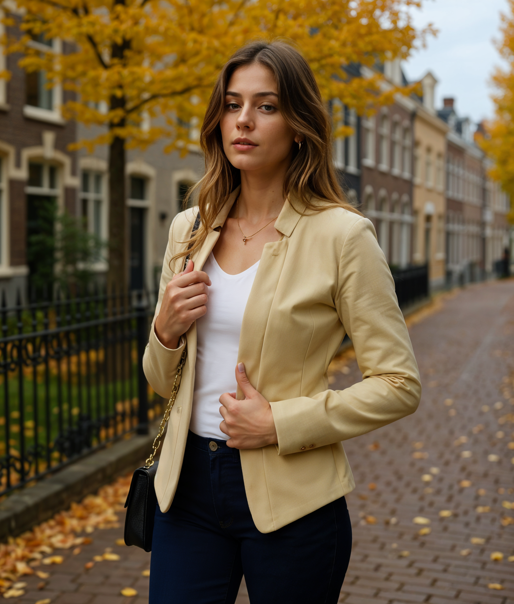 Nola | Stijlvolle Zwarte Blazer Dames voor Elegante Look