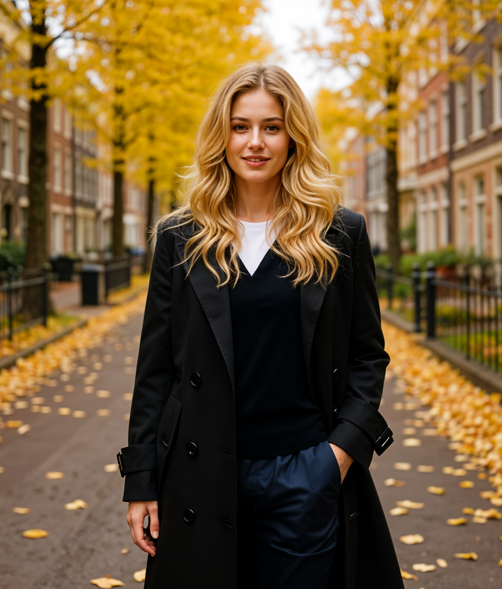 Rivka | Stijlvolle Lange Trenchcoat Dames voor Elegante Gelegenheden