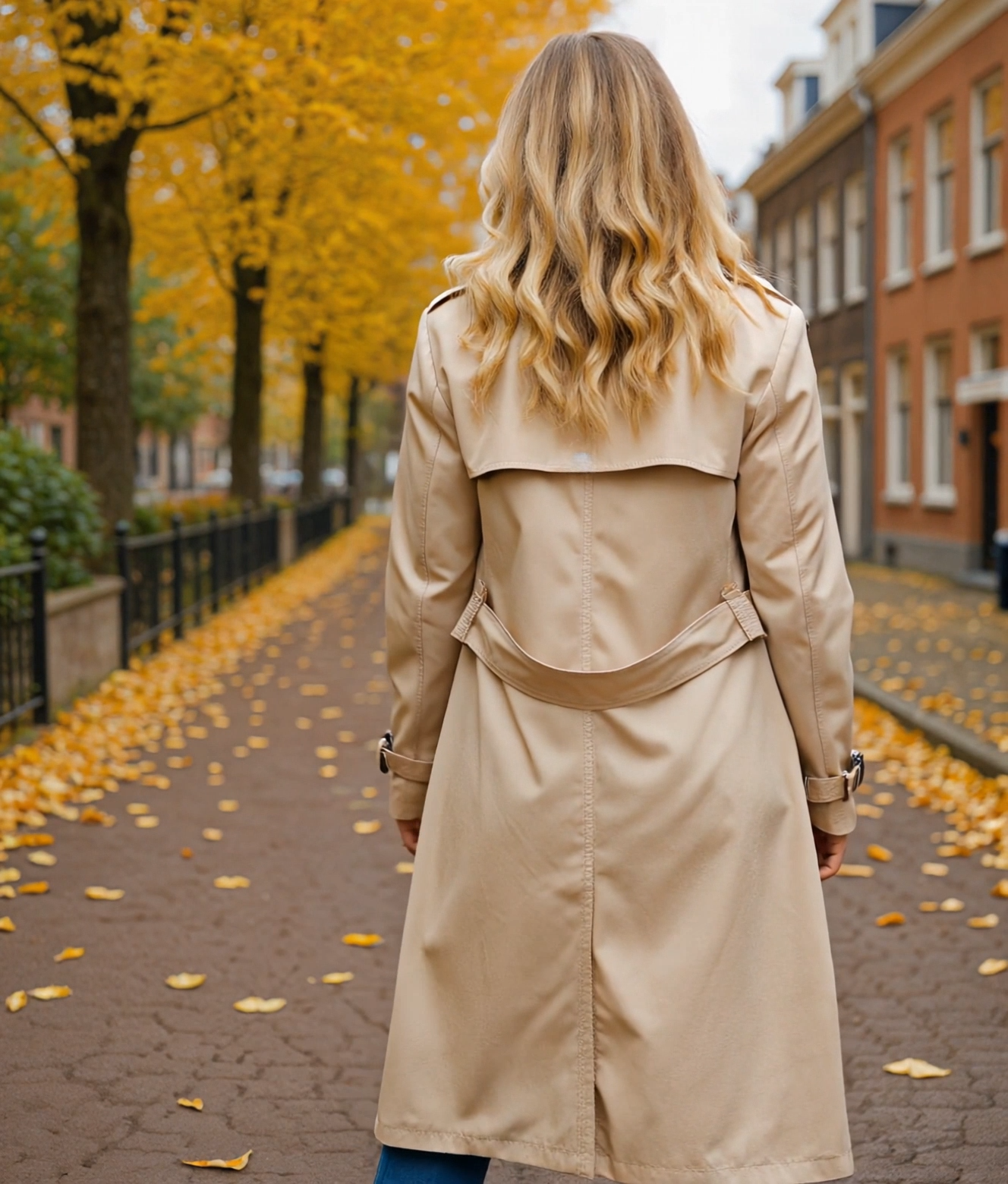 Tove | Stijlvolle Lange Trenchcoat Dames Zwart met Tijdloze Elegantie