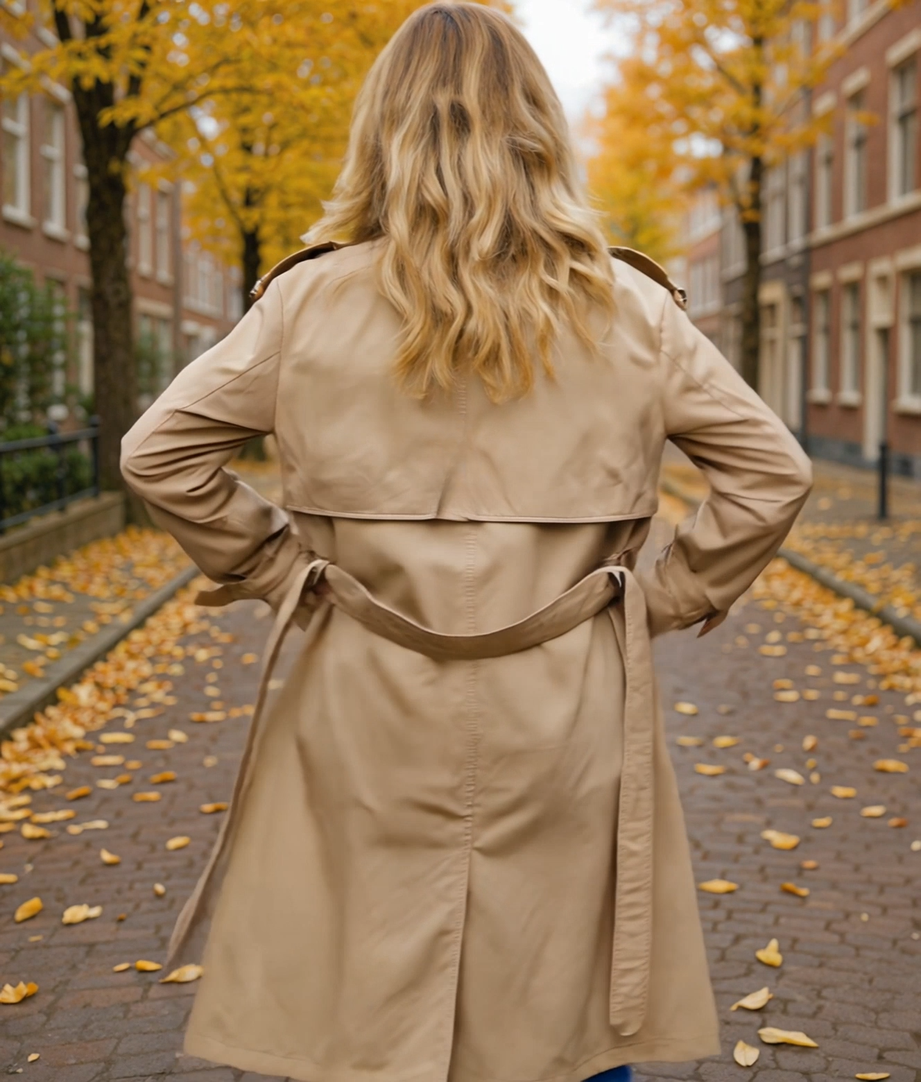 Vayen | Dames Trenchcoat Met Riem voor Trendy Look en Comfortabele Pasvorm