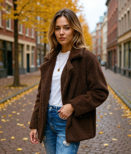 Verena l Korte Dames Jas in Wit, Lichtgrijs, Karamel en Koffie – Modieuze Zomerjas met Knopen en Comfortabele Pasvorm