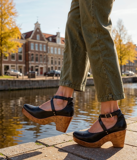 Viola  l Elegante Dames Schoenen met Hoge Hakken – Comfortabel PU en Rubber Zool, Bruin, 8 cm Hakhoogte