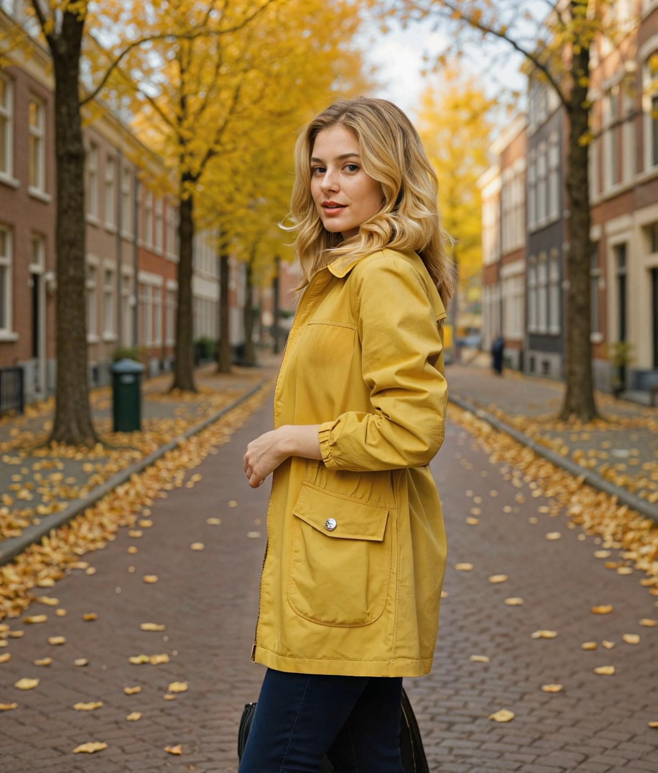 Zivy | Dames Trenchcoat met Verstelbare Taille en Ruime Voorzakken