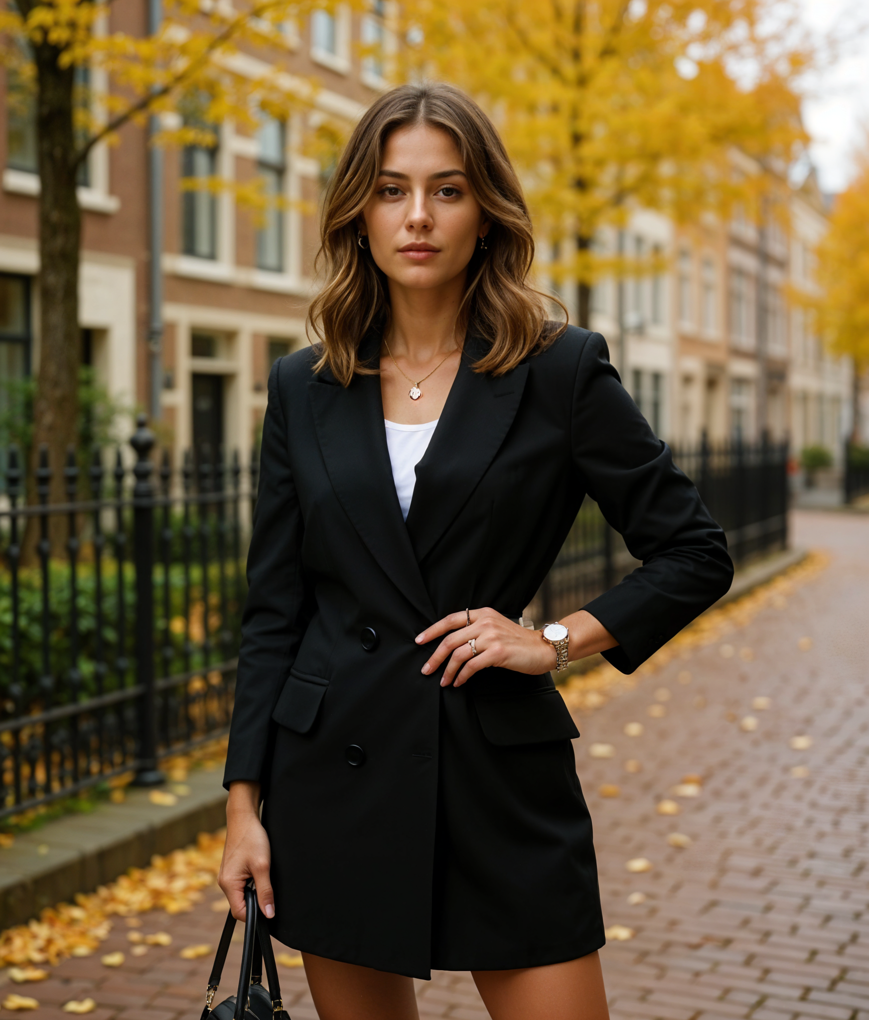 Zoë | Stijlvolle Zwarte Blazer Dames voor Elegante Kledingoutfits