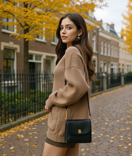 Babette | Comfortabele Oversized Ribbed Cardigan voor Dames met Relaxed Stijl