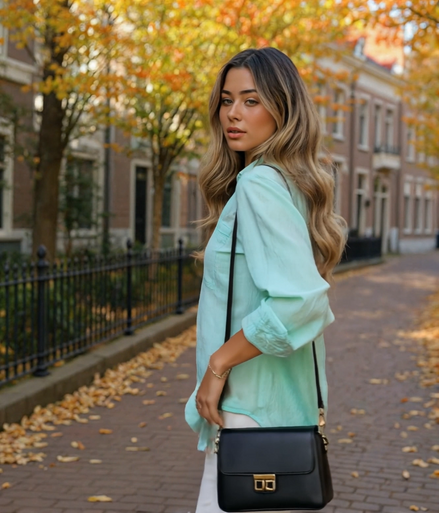 Aivy | Luchtige Zomer Blouse Dames met Vrolijke Kleuren en Comfortabele Pasvorm