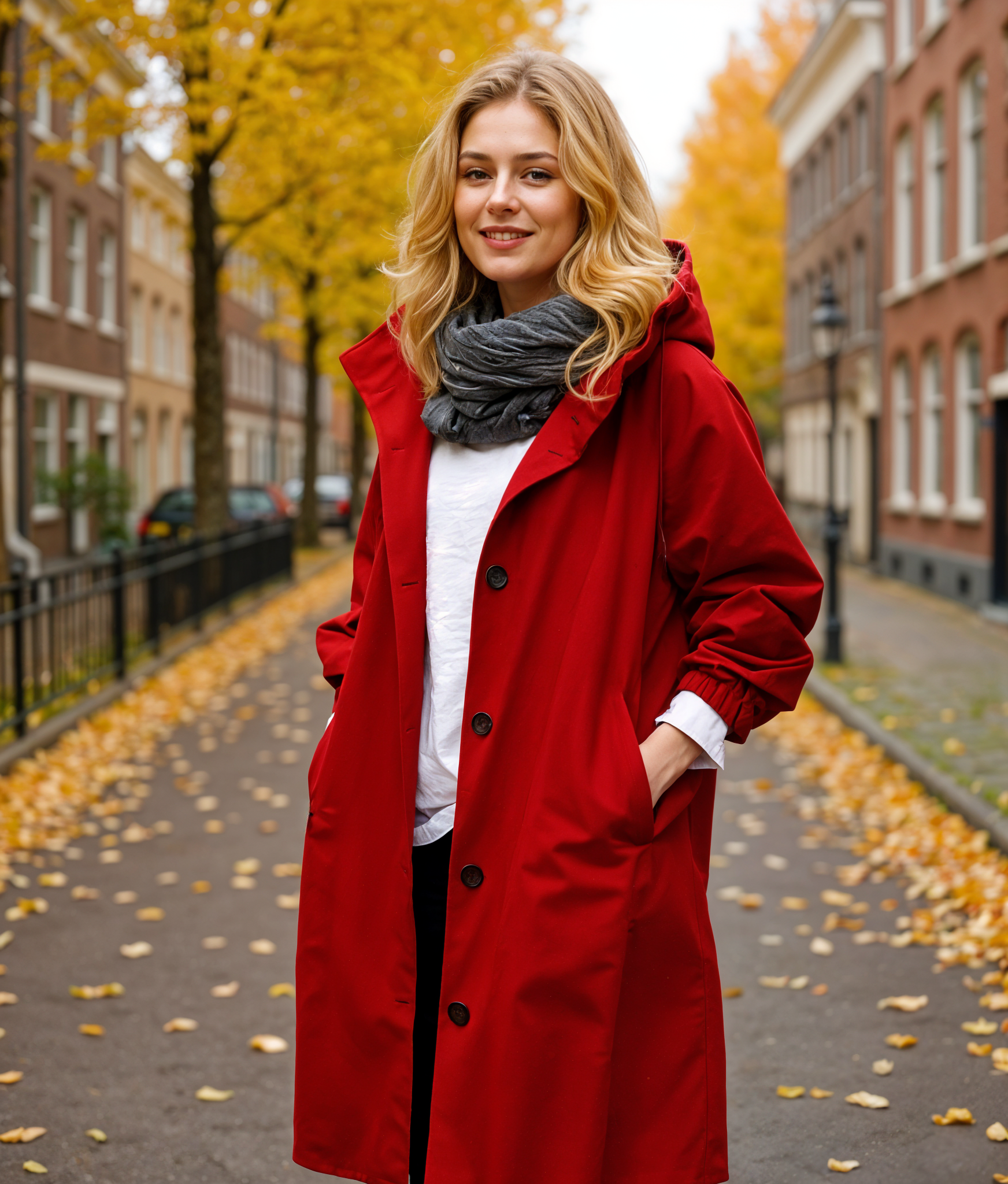 Mirre | Stijlvolle Lange Trenchcoat Dames voor Waterdichte Bescherming